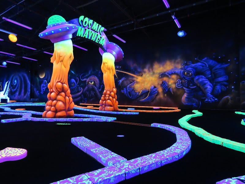 Photo of Cosmic Mayhem: Black Light Mini Golf and Bar