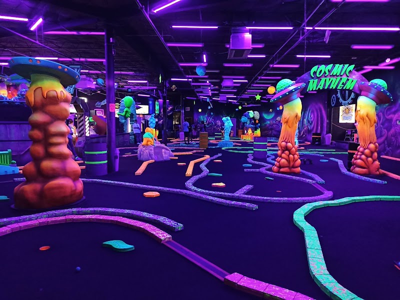 Cosmic Mayhem: Black Light Mini Golf and Bar photo 4