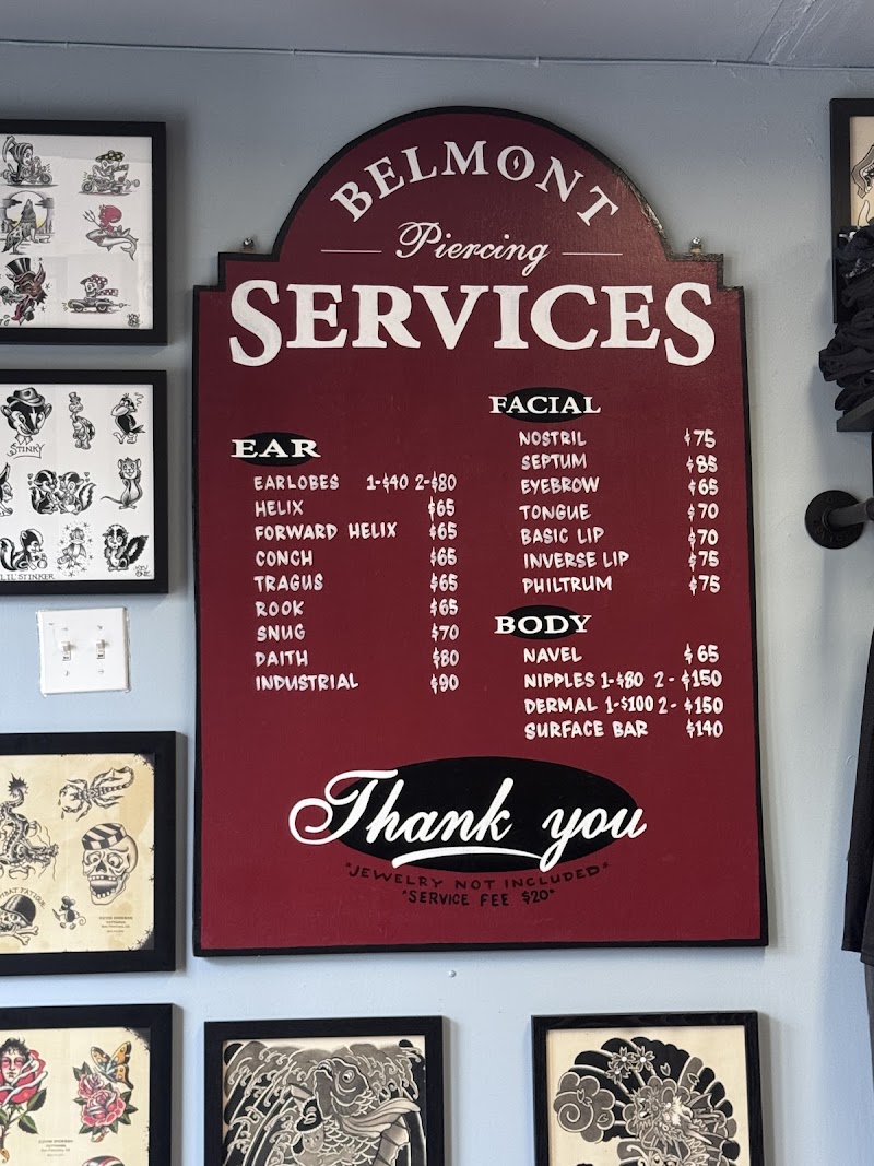 Photo of Belmont Tattoo & Piercing