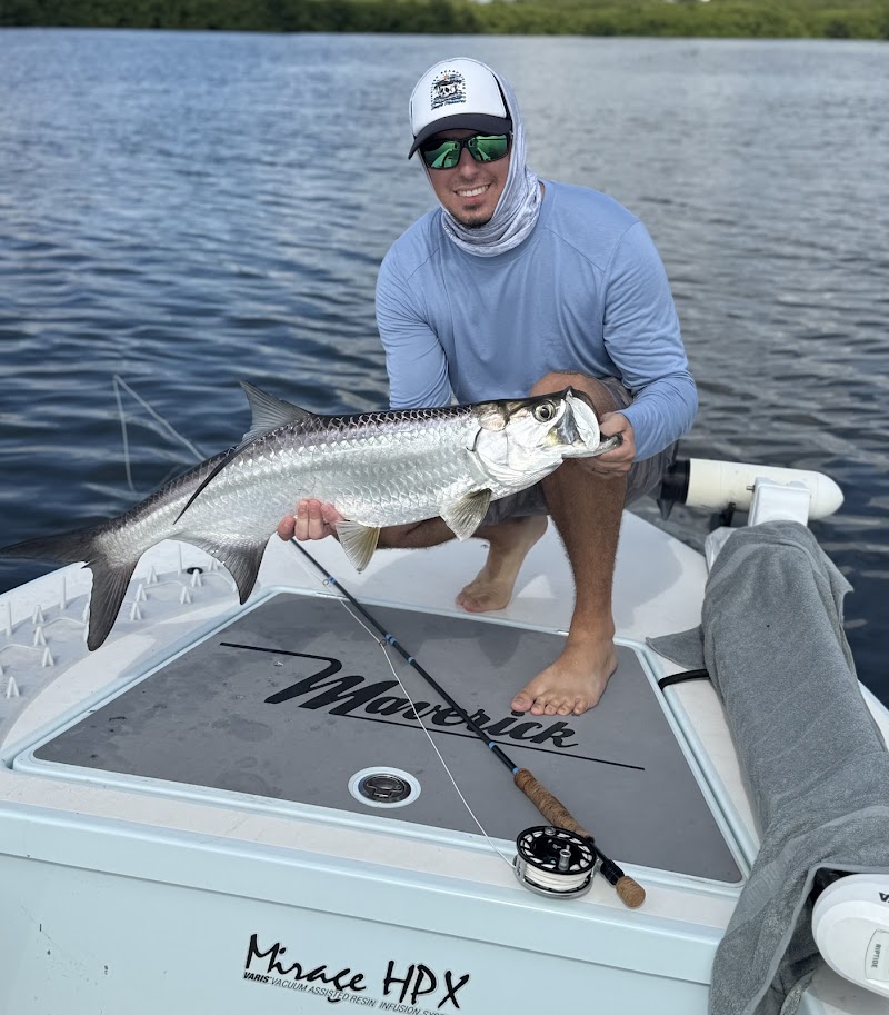 Photo of Captain Matt Foster Fly Fishing Tampa Bay