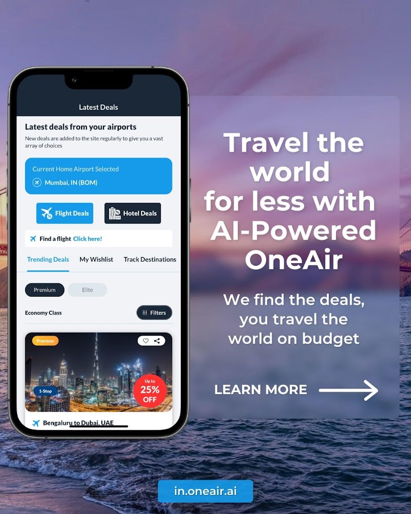 OneAir: AI Powered Travel Platform with Automated Post Booking Profit Optimization photo 2