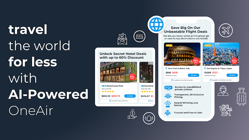 OneAir: AI Powered Travel Platform with Automated Post Booking Profit Optimization photo 4
