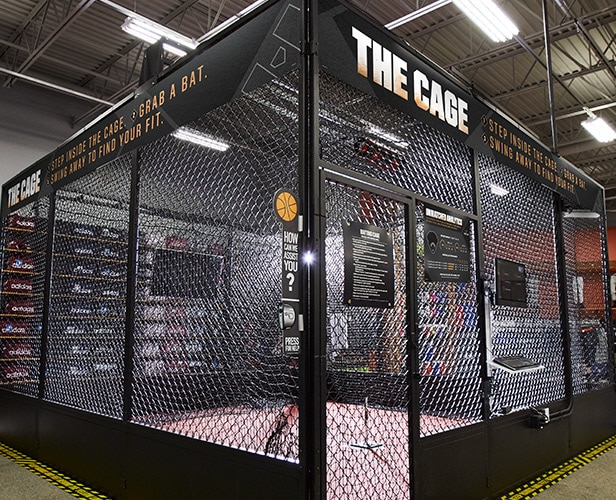 Photo of HitTrax Batting Cage