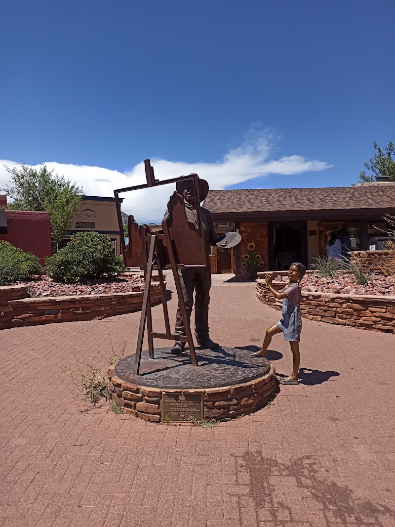 Photo of "Red Rocks and the Cowboy Artist"
