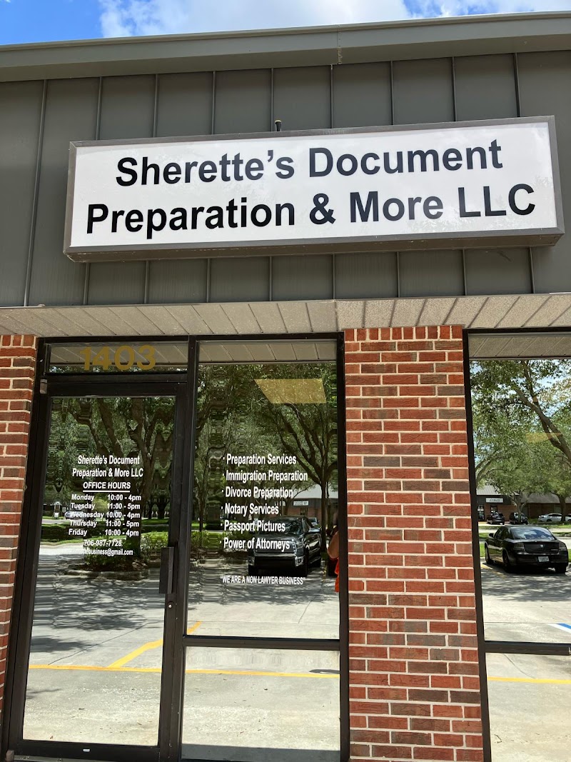 Sherette’s Document Preparation & More LLC photo 3