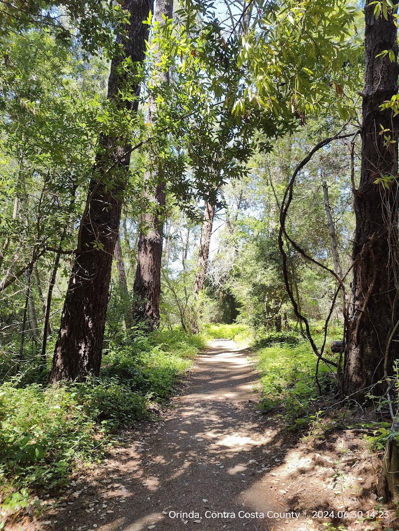 Photo of Orinda Connector Staging Area