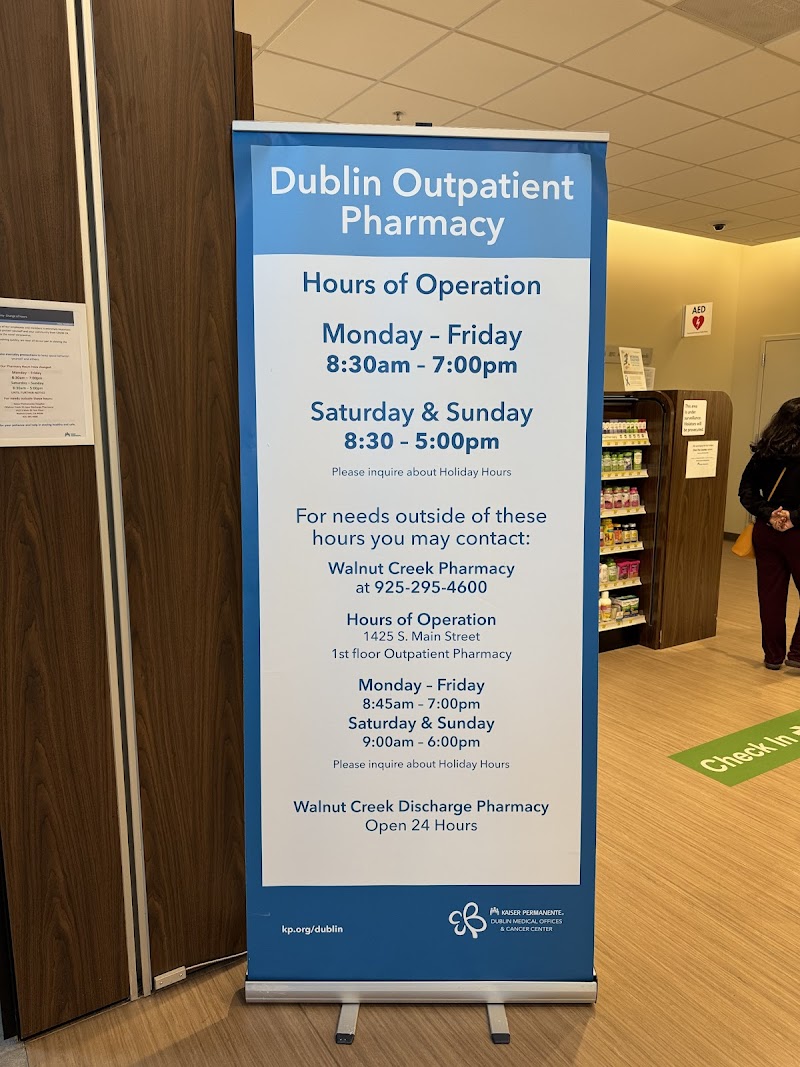 Pharmacy | Kaiser Permanente Dublin Medical Offices and Cancer Center photo 3