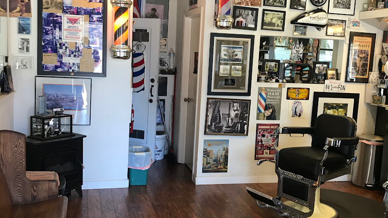 Photo of AD the barber at "The Cut" barbershop