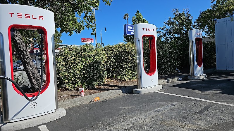 Photo of Tesla Supercharger