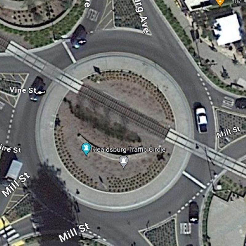 Healdsburg Traffic Circle photo 2