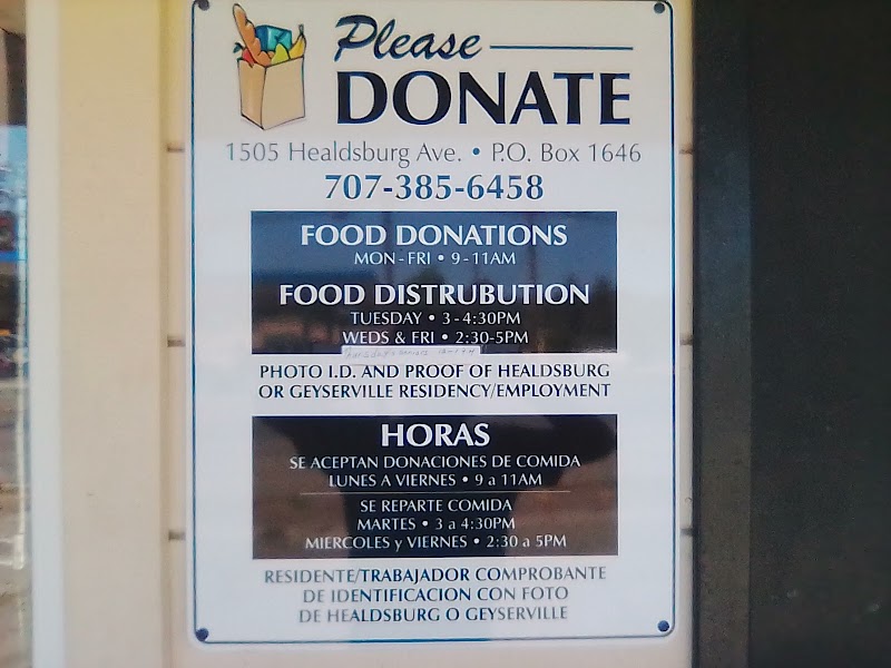 Photo of Healdsburg Food Pantry