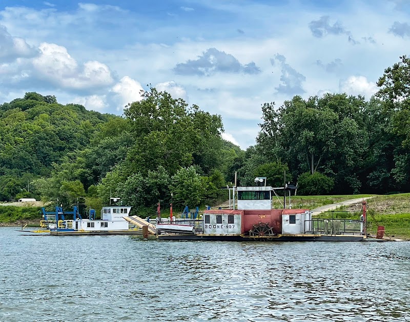 Photo of Anderson Ferry On Kentucky Side