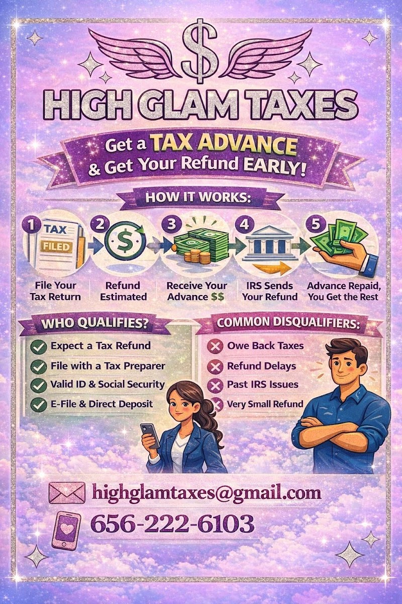 High Glam Taxes ll photo 5