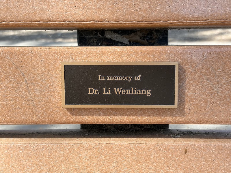 Memorial Bench for Dr. Li Wenliang photo 2