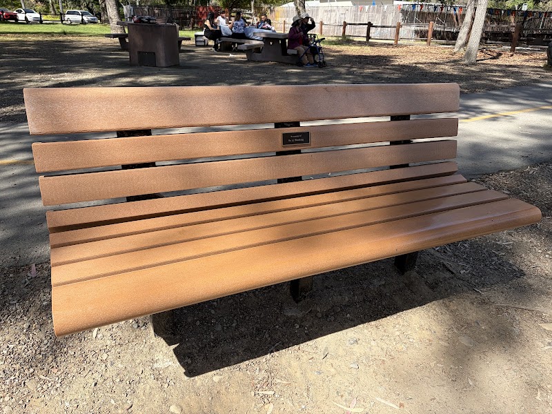 Photo of Memorial Bench for Dr. Li Wenliang