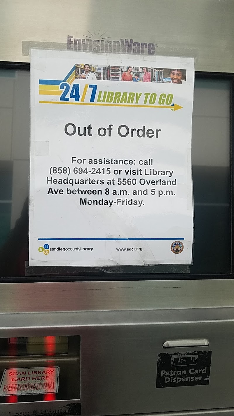 San Diego County Library Kiosk photo 5
