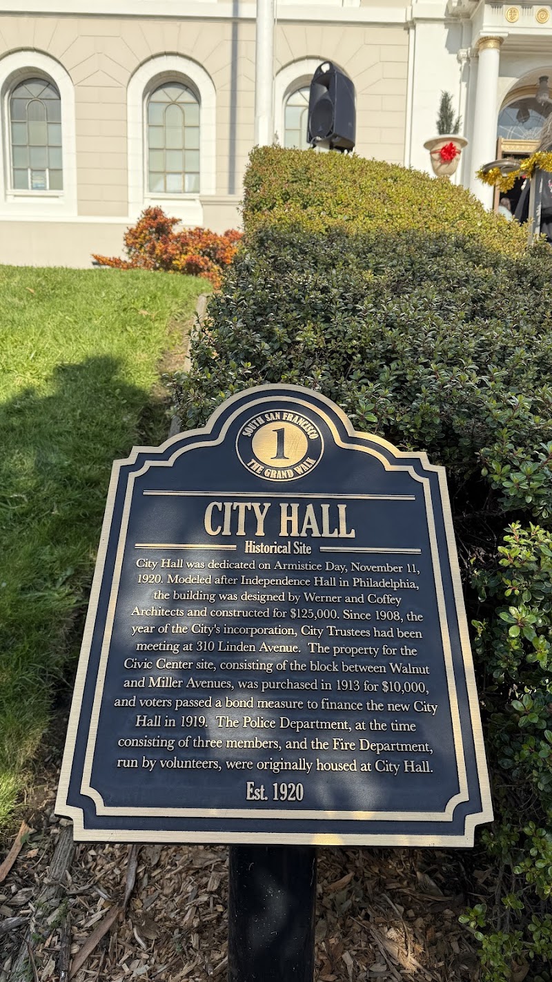 Photo of South San Francisco City Hall