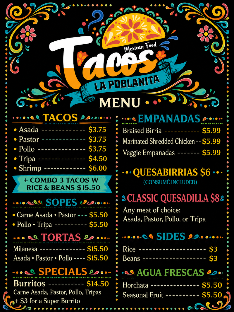 Tacos La Poblanita photo 4