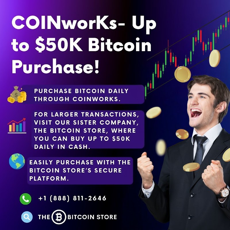 COINworKs Bitcoin ATM photo 4
