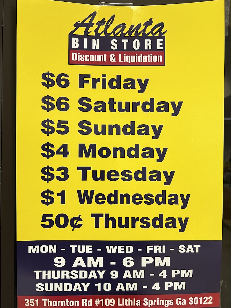Atlanta Bin Store Discount and Liquidation photo 2