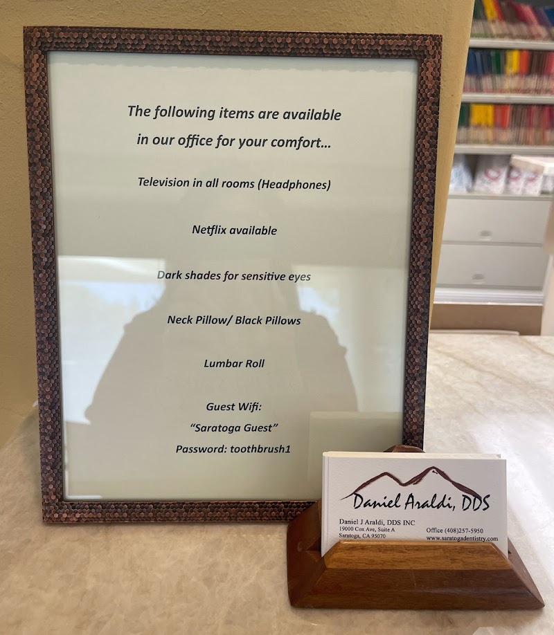 Saratoga Dentistry - Daniel Araldi, DDS photo 4