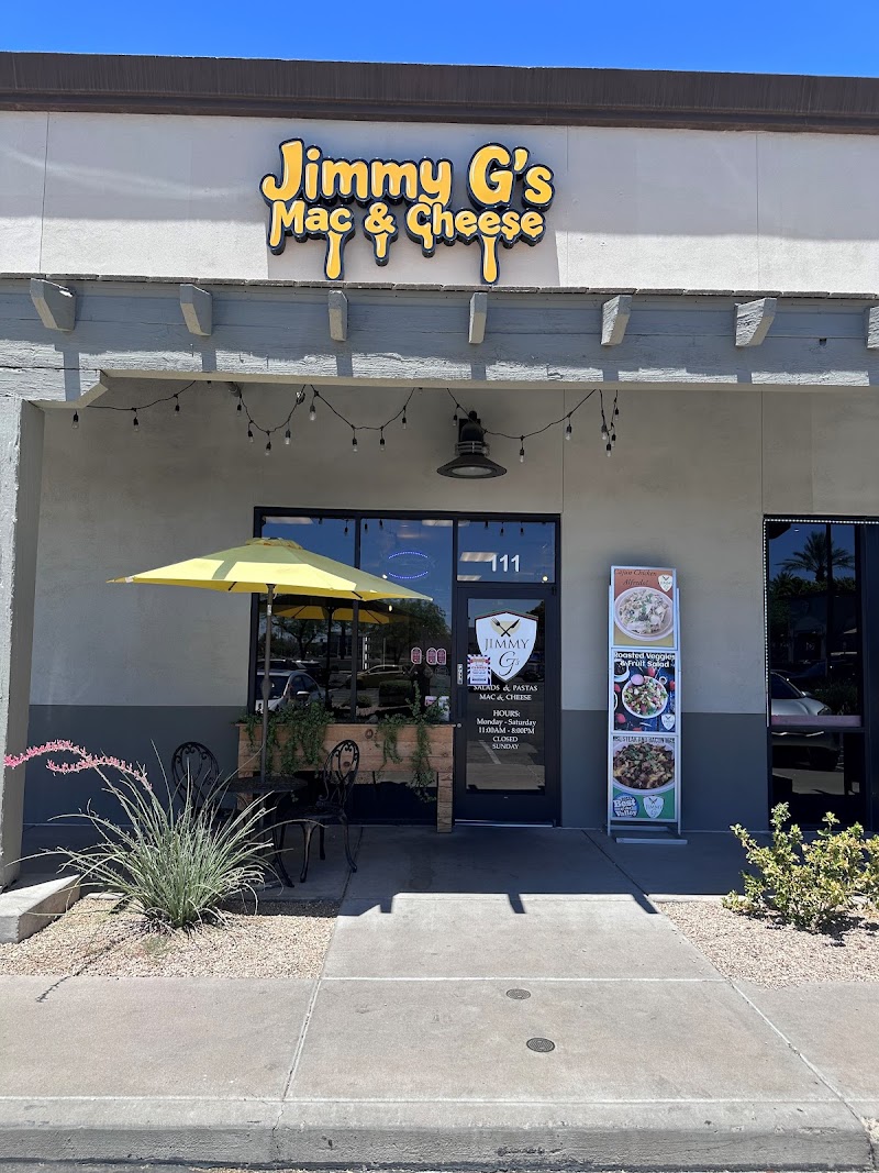 Jimmy G's Mac & Cheese, Salads and Pastas
