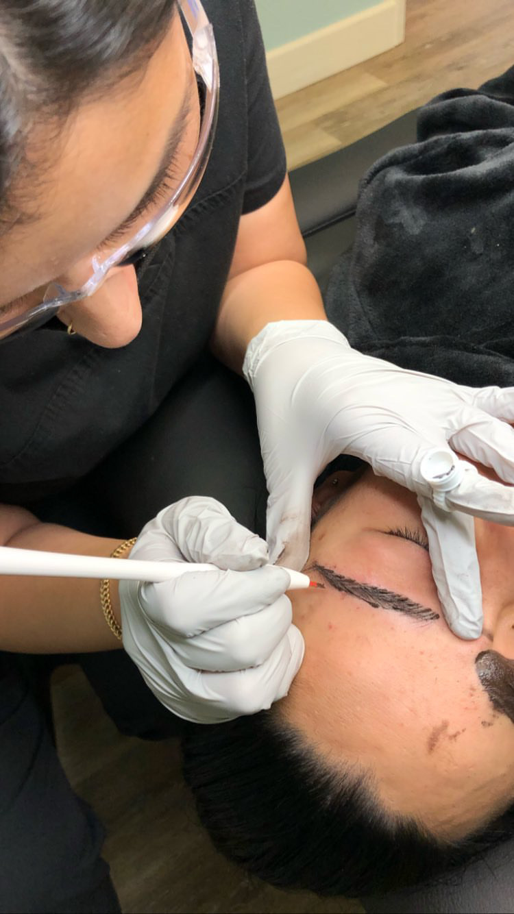 Brows Embroidered Microblading and Powder Combo photo 3