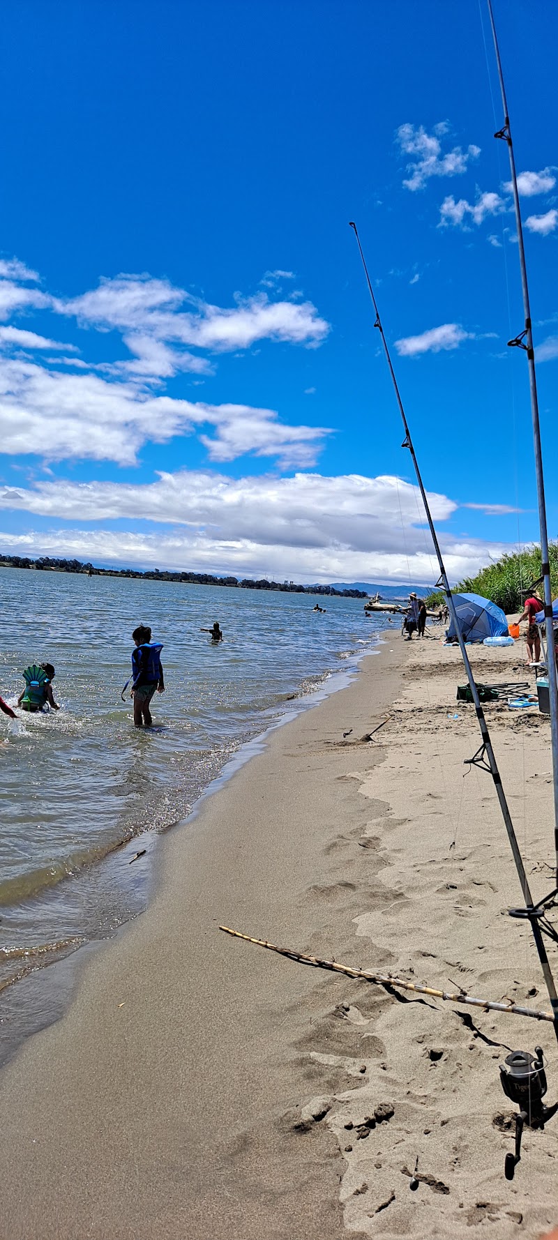 Sandy beach fishing photo 3