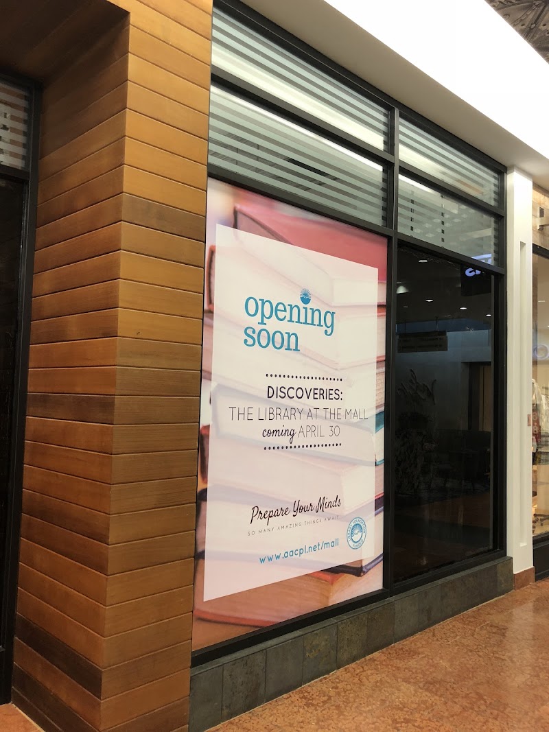 Discoveries: The Library at the Mall - Anne Arundel County Public Library photo 5