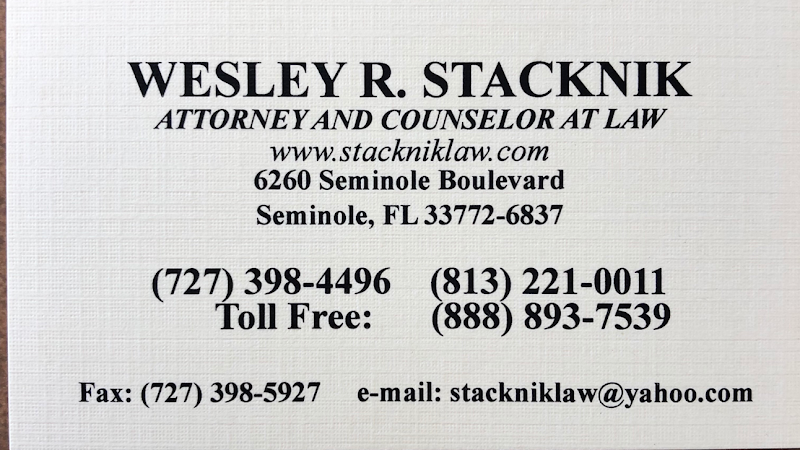 Law Offices of Wesley R. Stacknik photo 5