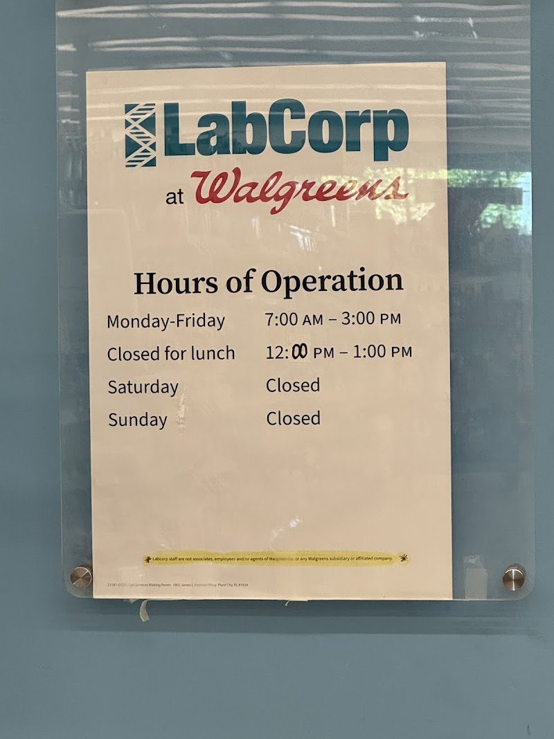 Photo of Labcorp at Walgreens