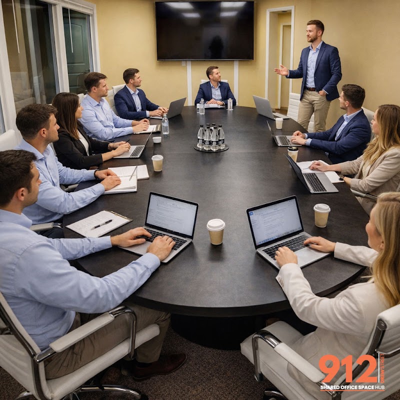 SHARED OFFICE SPACE HUB - Single Person Private Office and Team Suites Available. Month to Month. Business Address. Day Pass. photo 2