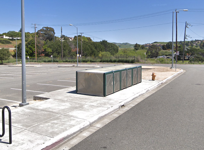BikeLink eLockers: Hercules Transit Center photo 2