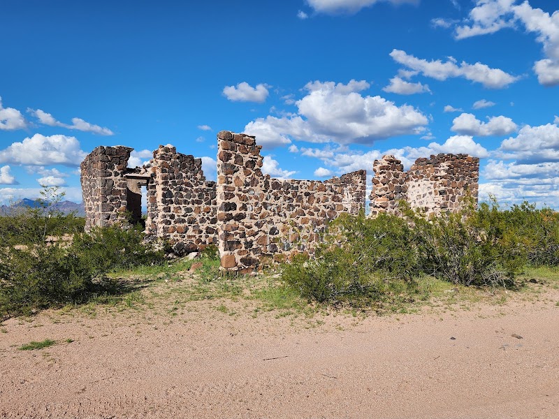 Photo of Old Sasco Building Remains