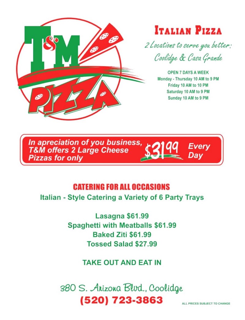 T & M Pizza Italian Restaurant photo 3