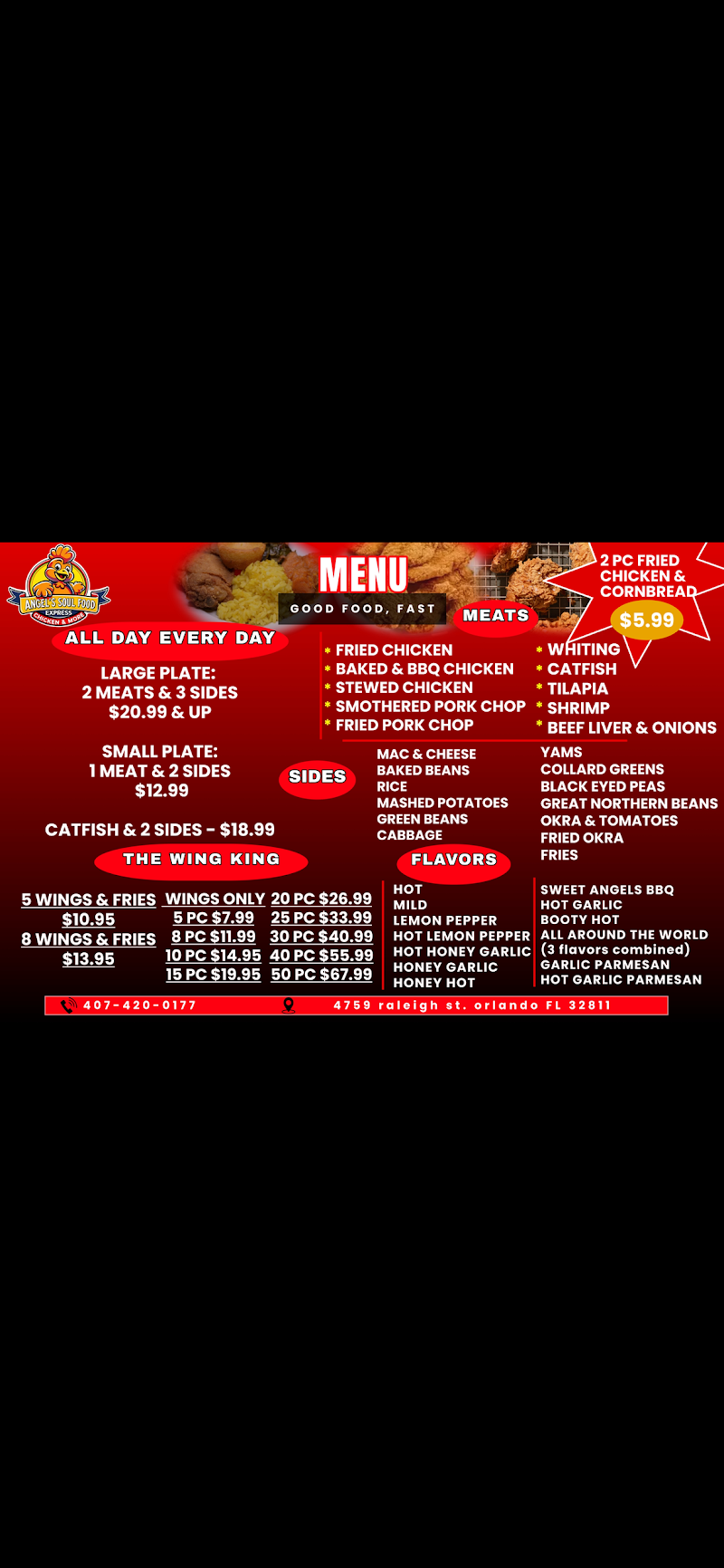 Angels Soul Food, Fried Chicken Express photo 4
