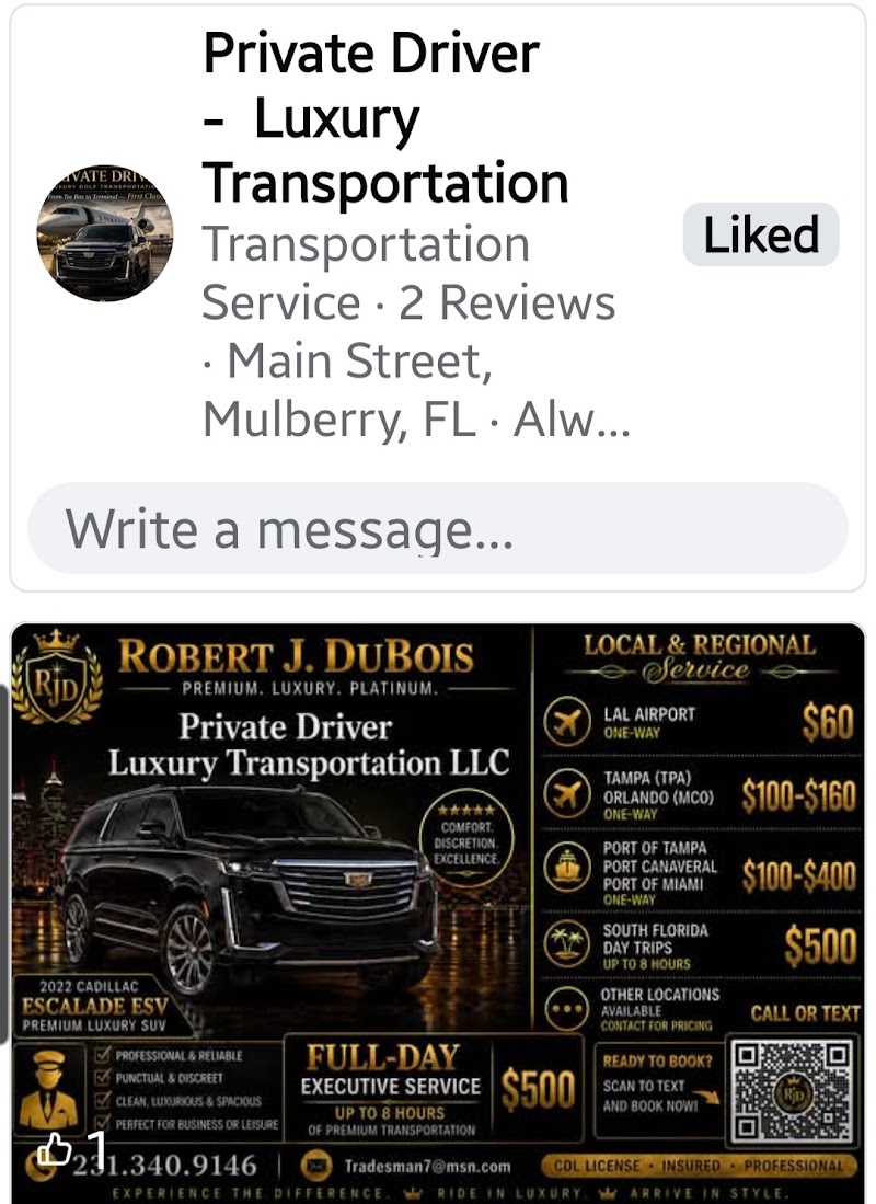 Photo of Private Driver to Airports
