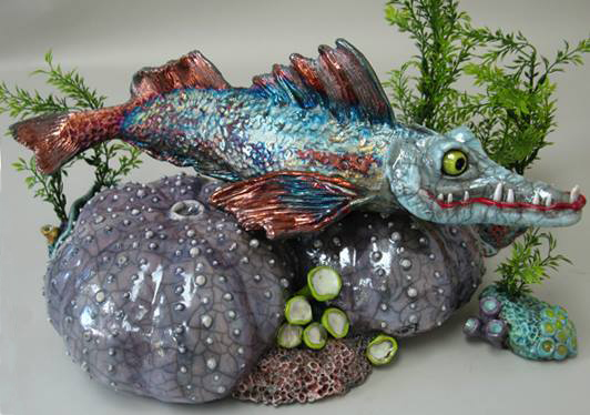 Photo of IMakePots.com - Ceramic Sculptures by Joann Cassady