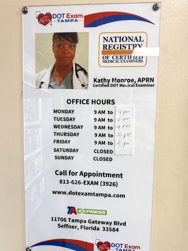$79 DOT Physical Exam Tampa inside TA photo 2