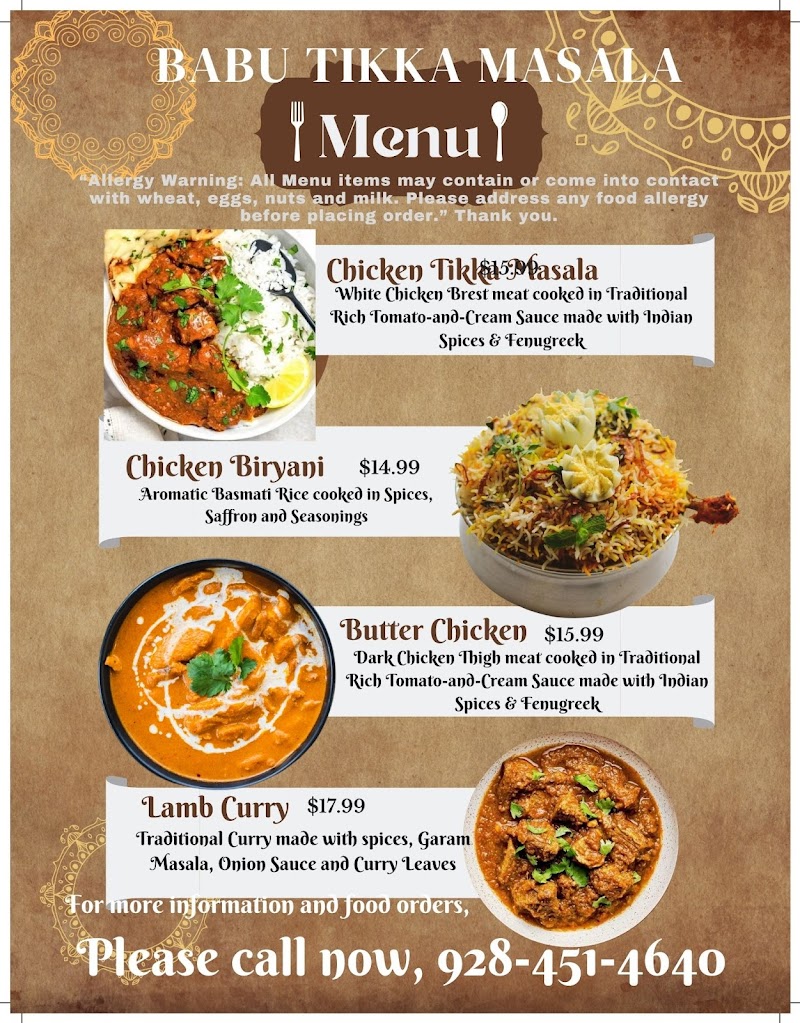 Babu Tikka Masala - Cuisine of India photo 3