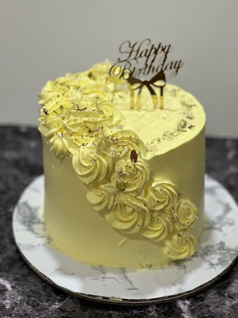 Photo of Nilekha's cake take a bite
