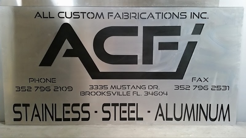 Photo of All Custom Fabrications Inc.
