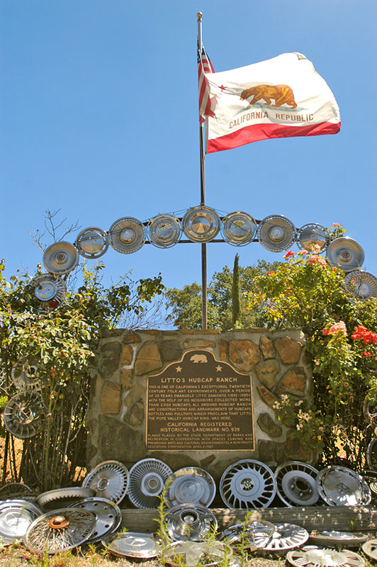 Litto's Hubcap Ranch Historical Marker photo 4