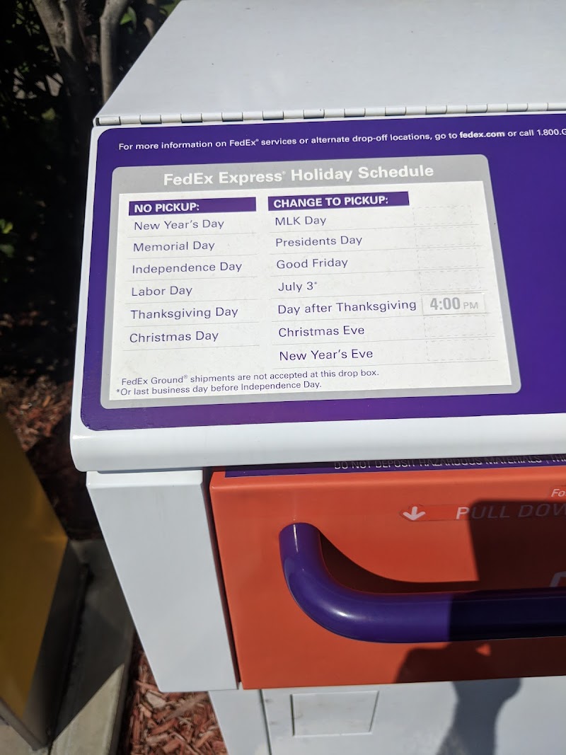 FedEx Drop Box photo 3