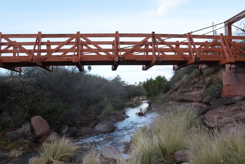 Photo of Suspension Bridge over Queen Creek