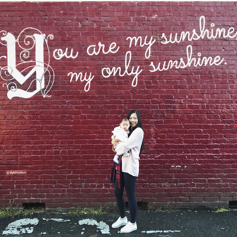 Photo of Mural: You are my sunshine, my only sunshine.