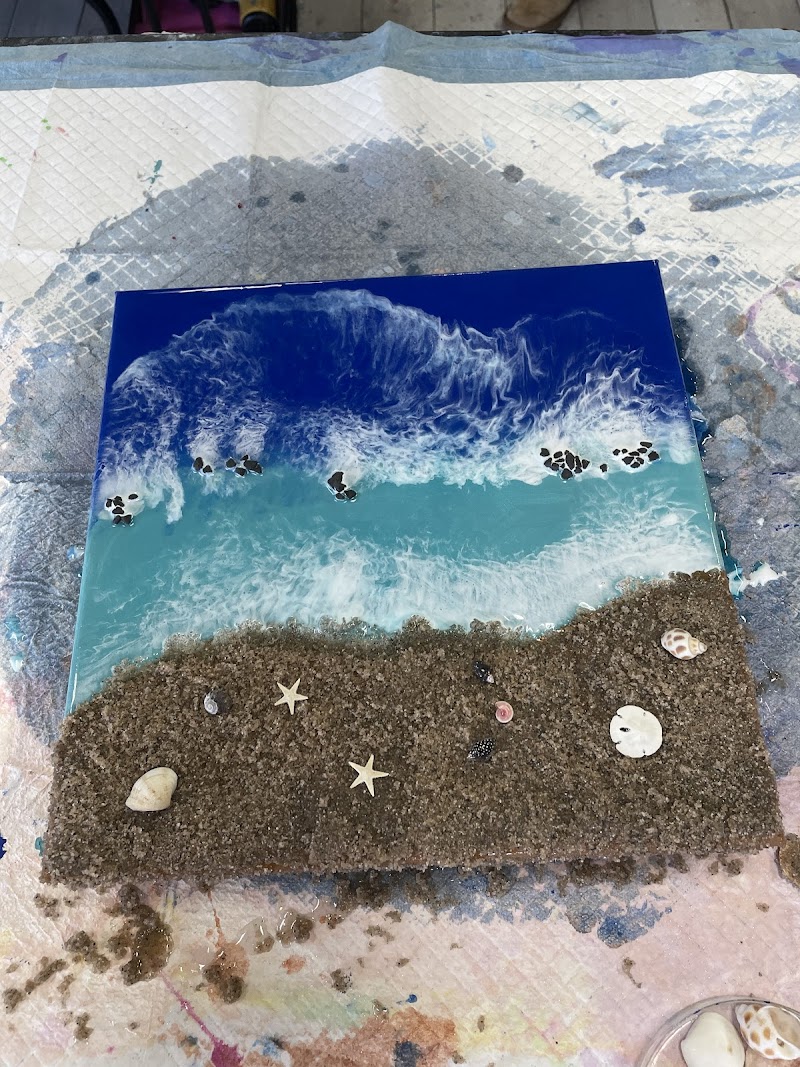Makers Art Studio Danville- (formerly Hawaii Fluid Art) Painting lessons, Team Events, Kids Birthday Party, Art Studio photo 4
