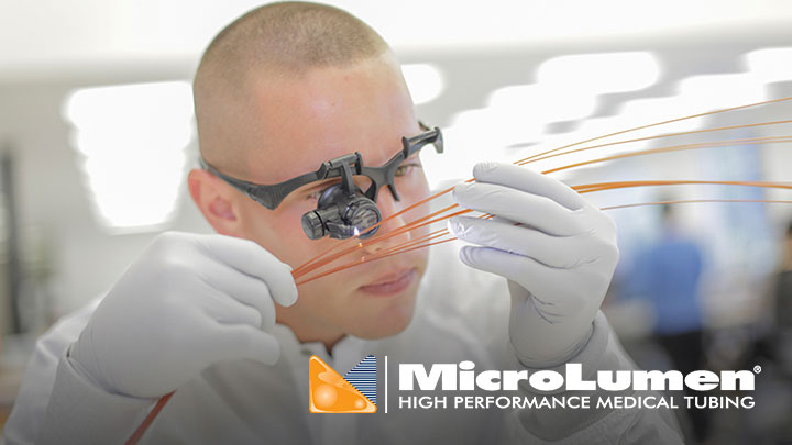 Photo of MicroLumen Medical Tubing
