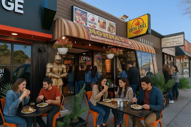 Photo of Lucia Mediterranean Grill – Mid-City LA | Shawarma • Falafel • Kebab