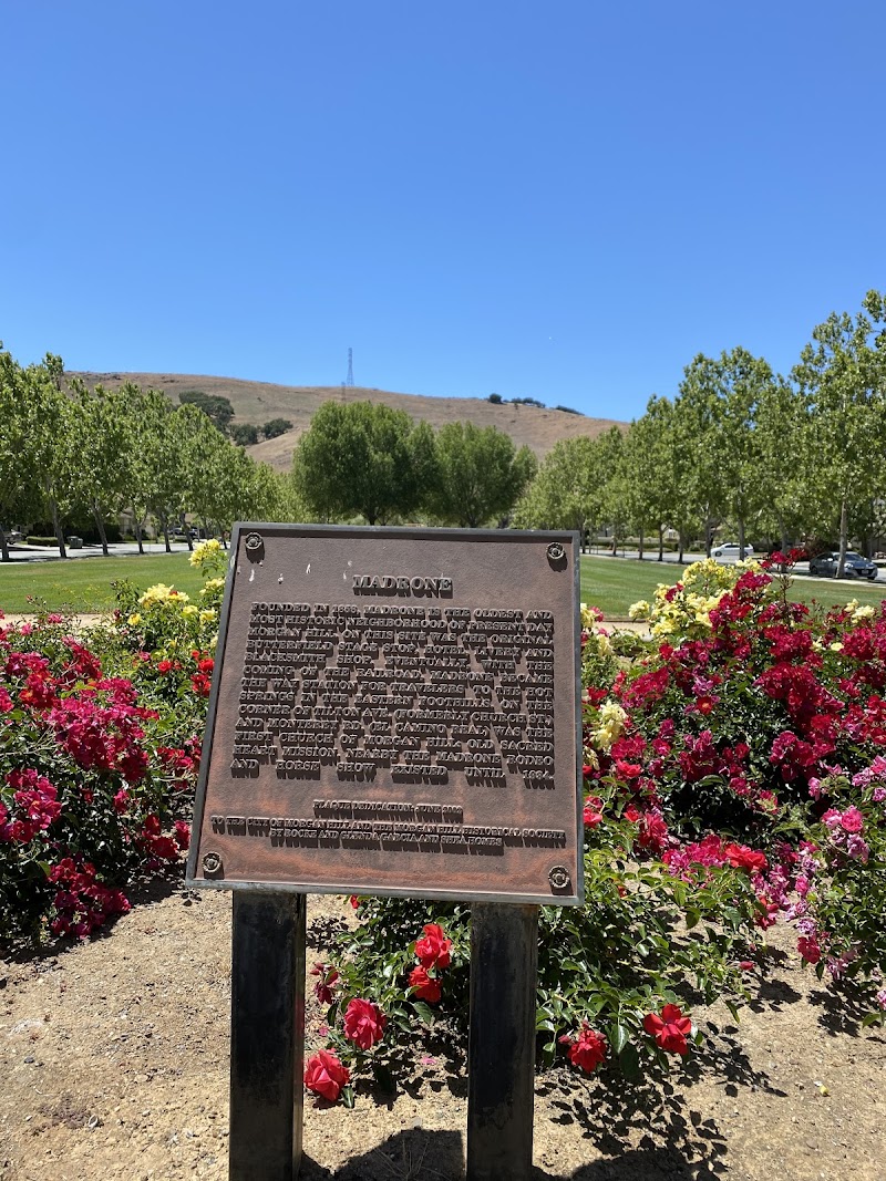 Photo of Madrone Historical Marker